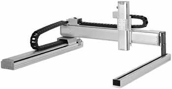 Robot cartésien YAMAHA avec guide rail